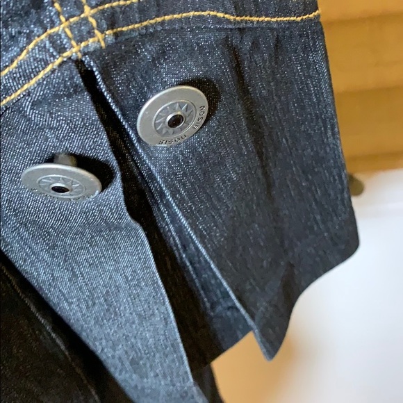 Bisou Bisou Long Denim Coat - Picture 4 of 6